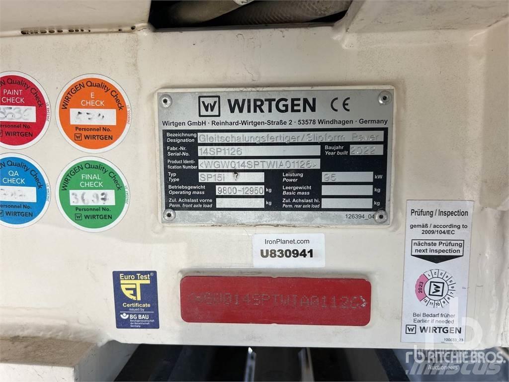 Wirtgen SP15I Concrete pavers