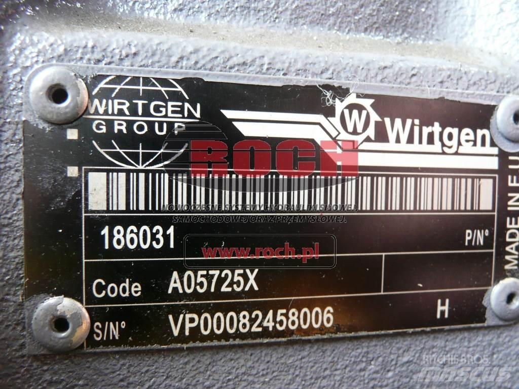 Wirtgen 186031 A05725X Engines