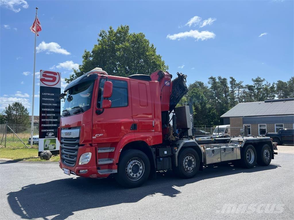 DAF CF 480 FAX 8x2*6 Cable lift demountable trucks