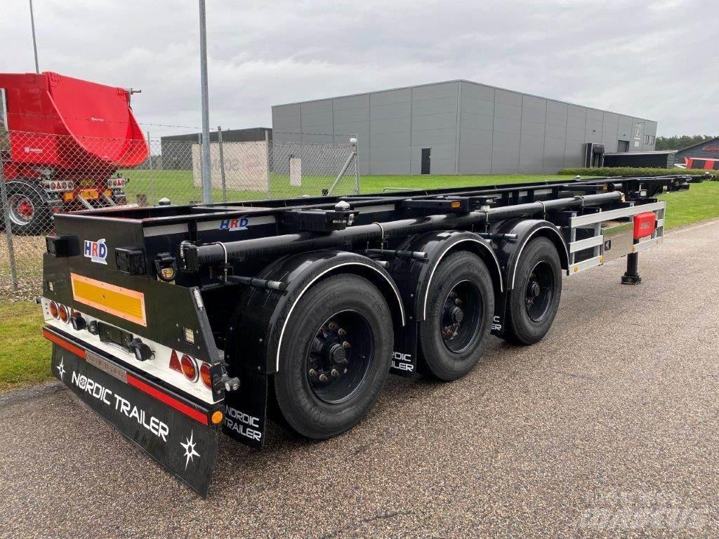 HRD 3-aks 20 + 30 ADR Containerframe semi-trailers