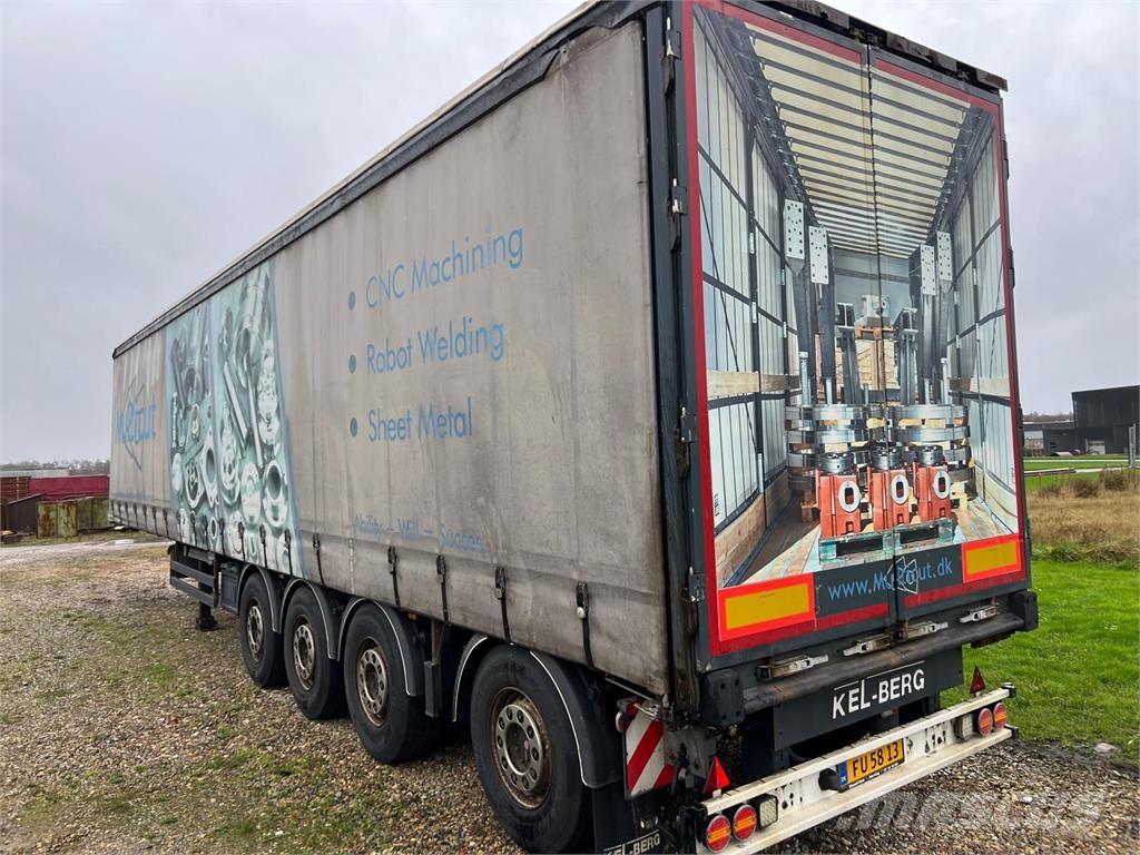 Kel-Berg 13,6 mtr Curtainsider semi-trailers