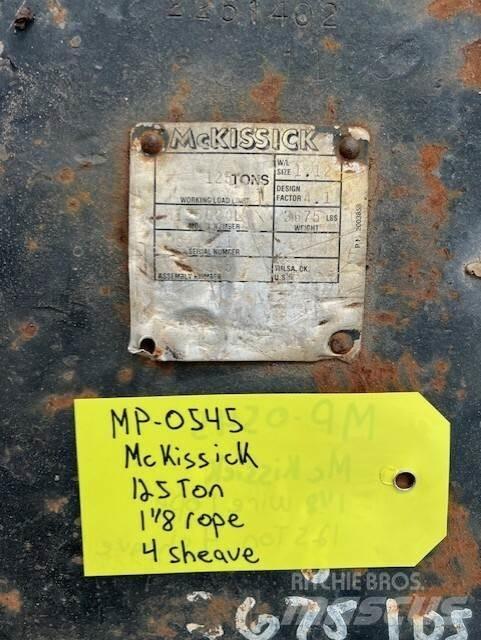  McKissick Crane parts and equipment
