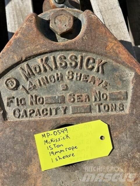  McKissick Crane parts and equipment
