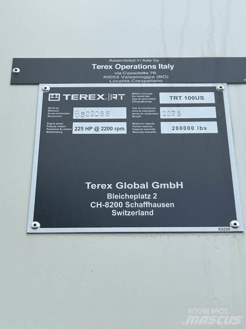 Terex  Rough terrain cranes