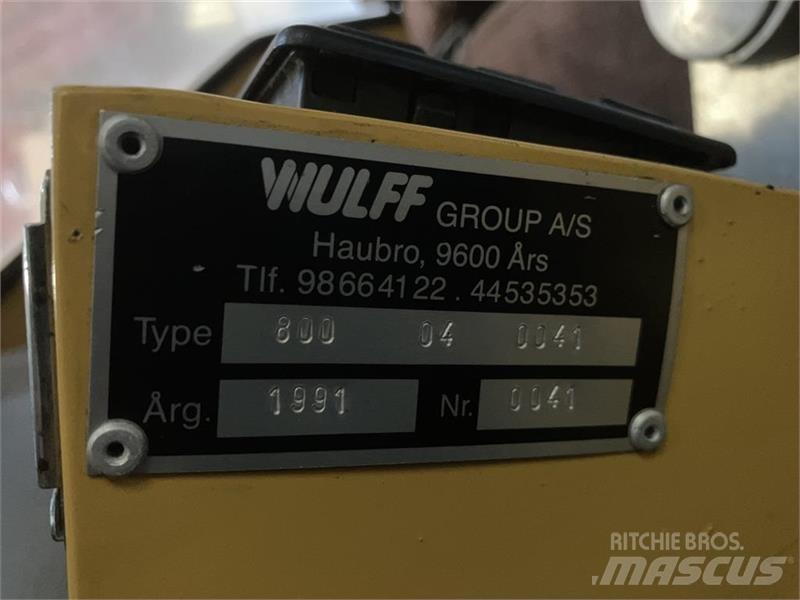 Wulff 800 Utility tool carriers