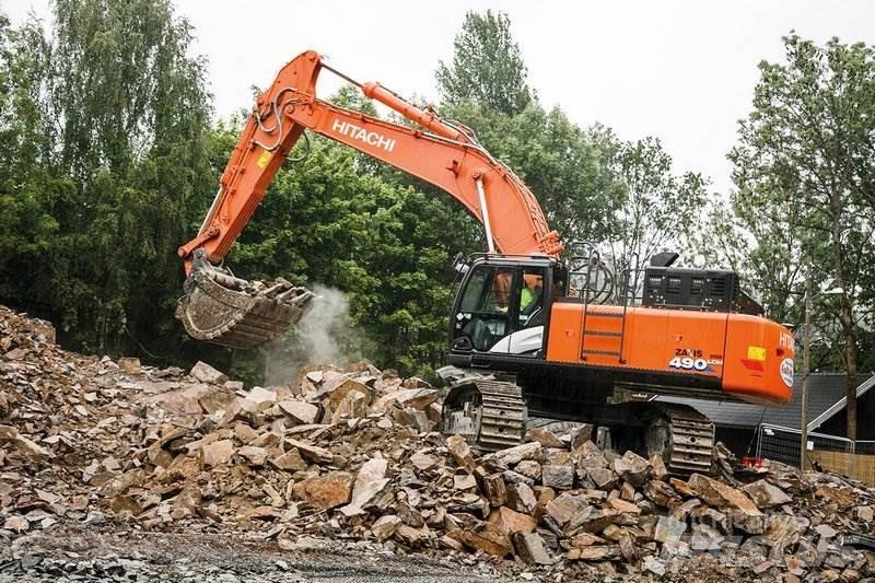 Hitachi ZX490 Crawler excavators