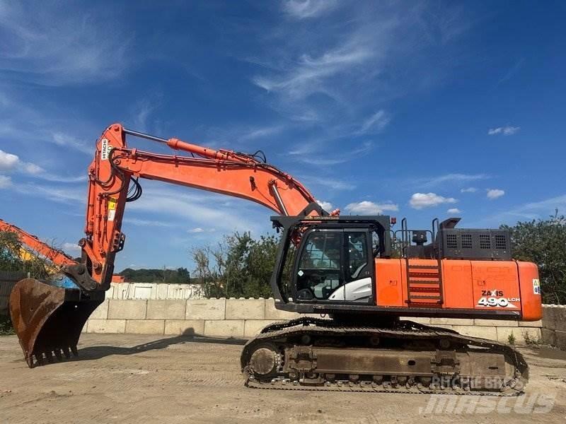 Hitachi ZX490 Crawler excavators