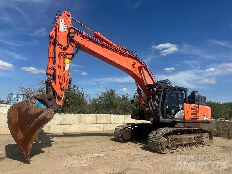 Hitachi ZX490 Crawler excavators