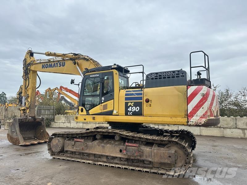 Komatsu PC490 LC-10 Crawler excavators