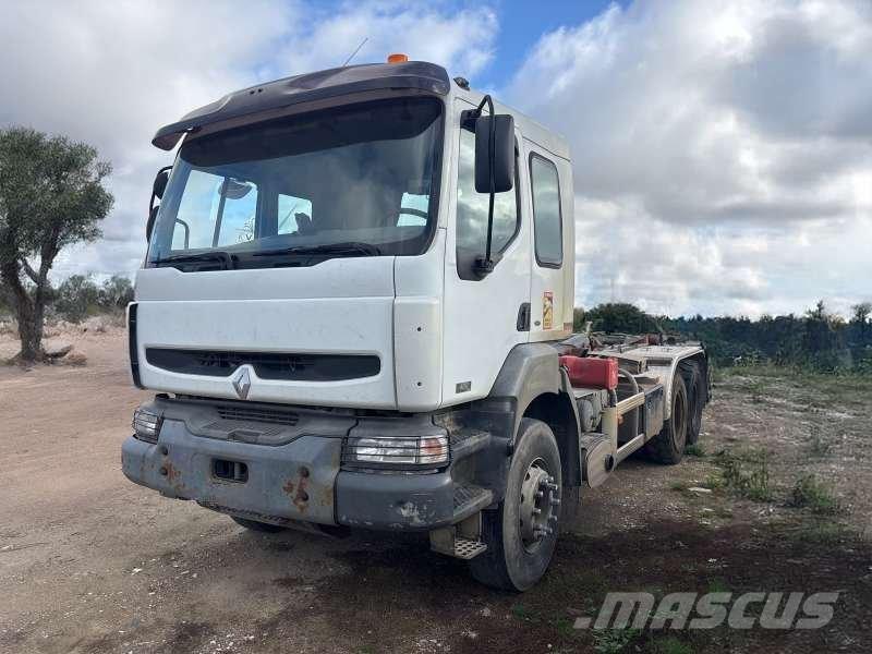 Renault 6X4 Hook lift trucks