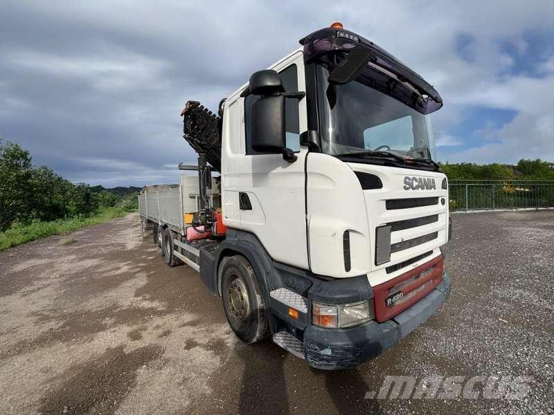Scania R420 Flatbed / Dropside trucks