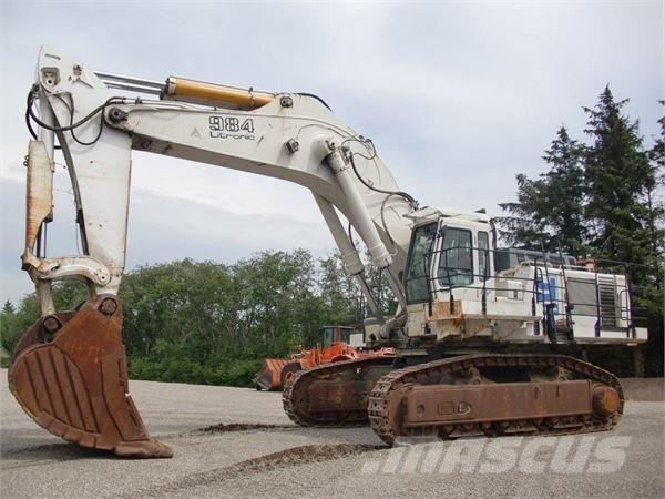 Liebherr 984C HD Crawler excavators