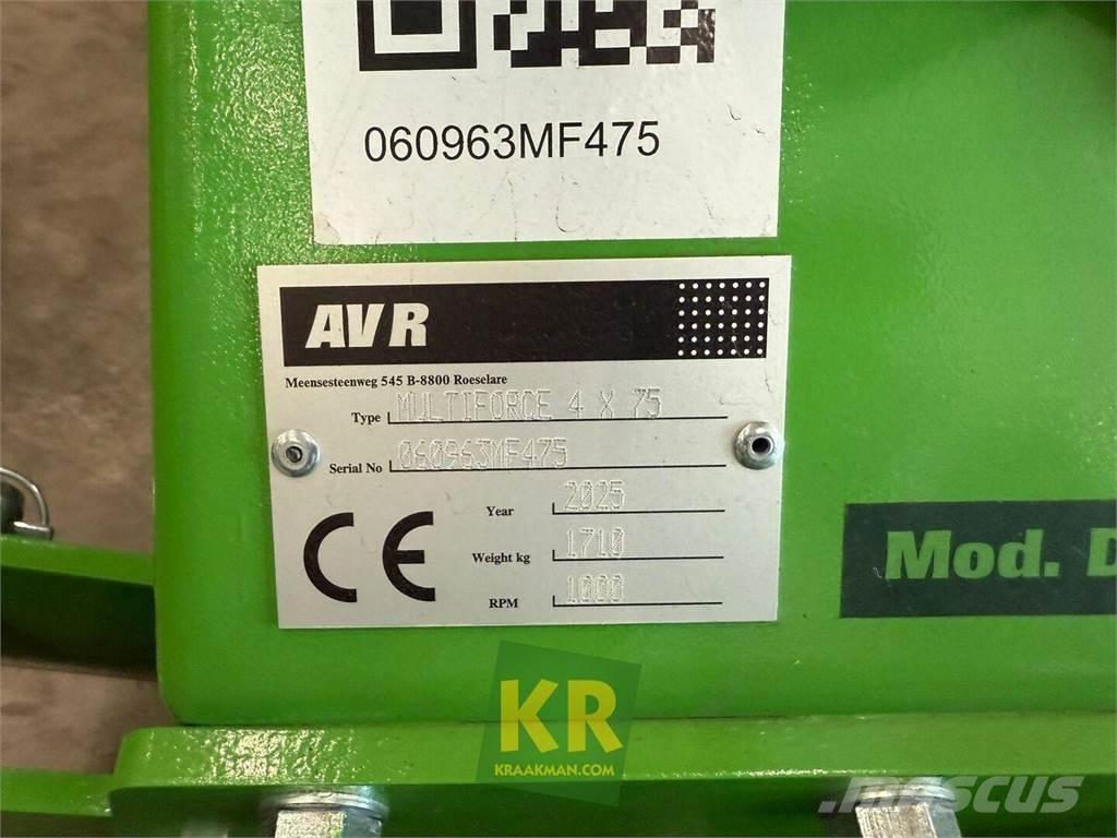 AVR MultiForce Row crop cultivators