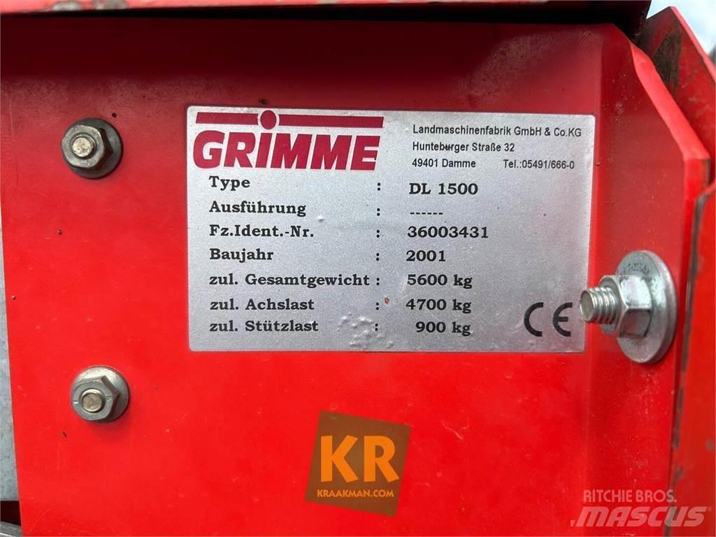 Grimme dl 1500 Potato harvesters and diggers