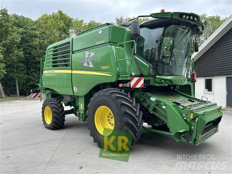 John Deere T660 Combine harvesters