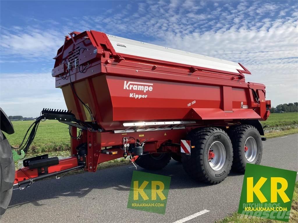 Krampe HD550 Tipper trailers