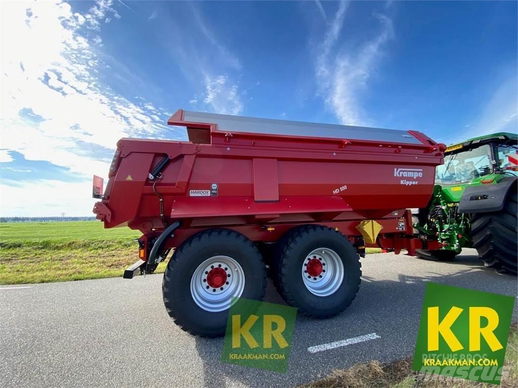 Krampe HD550 Tipper trailers