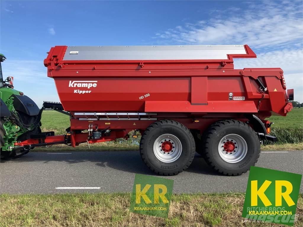 Krampe HD550 Tipper trailers