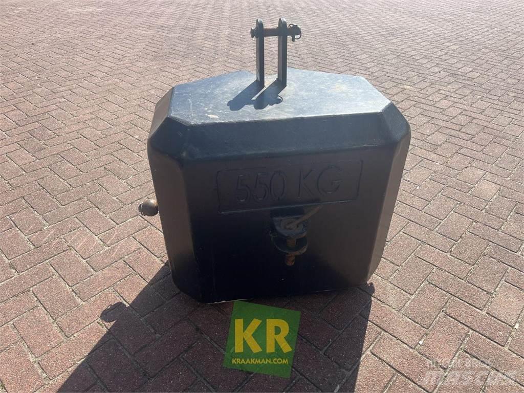  Overige gewichten Front weights