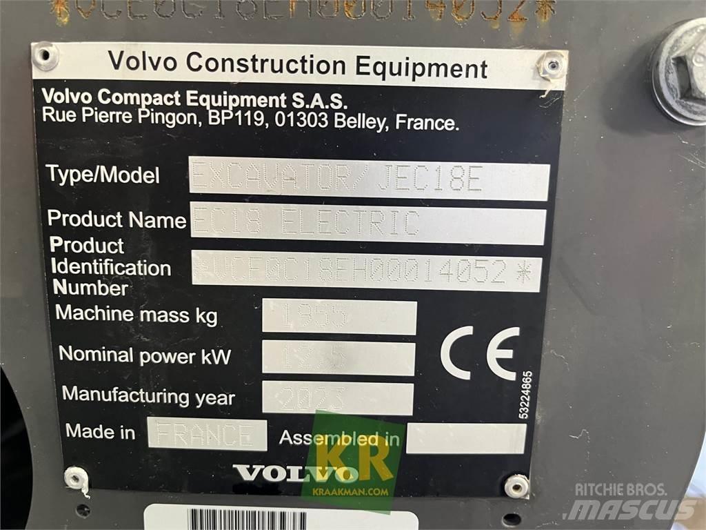 Volvo EC18E Crawler excavators