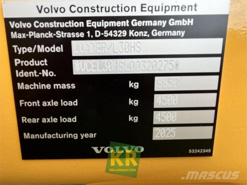Volvo L30HS Wheel loaders