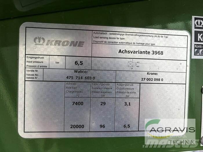Krone GX 440 Self loading trailers