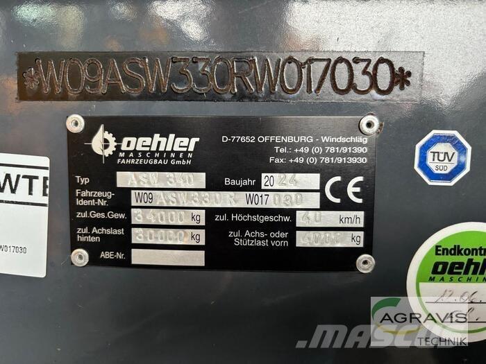 Oehler OL ASW 340 Other trailers