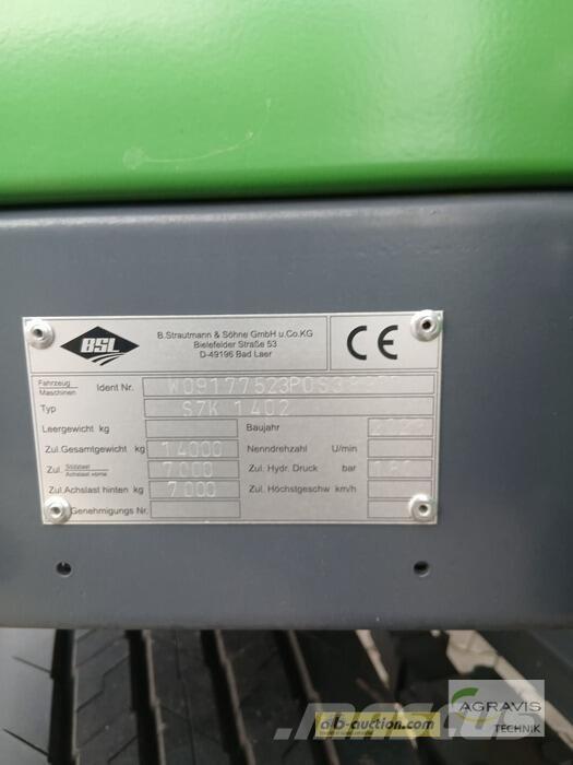 Strautmann SZK 1402 Tipper trailers