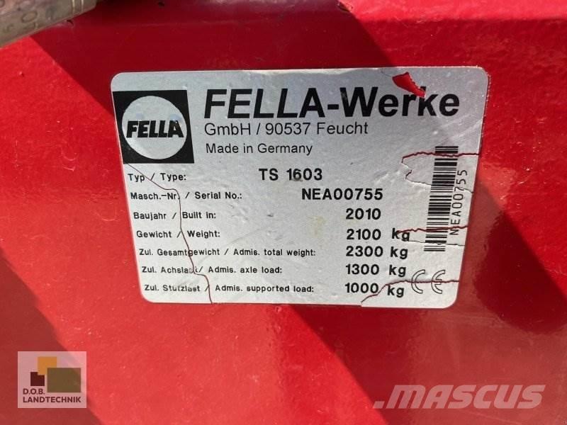 Fella TS 1603 Windrowers