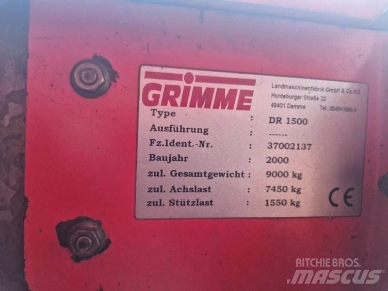 Grimme DR 1500 Potato harvesters and diggers