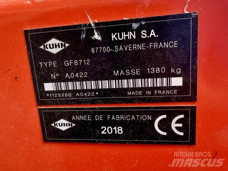 Kuhn GF 8712 Rakes and tedders