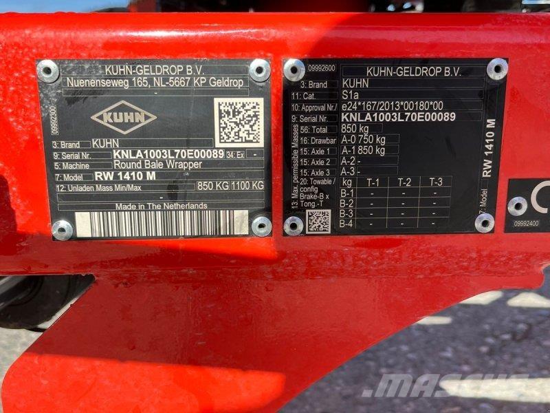 Kuhn RW 1410M Wrappers