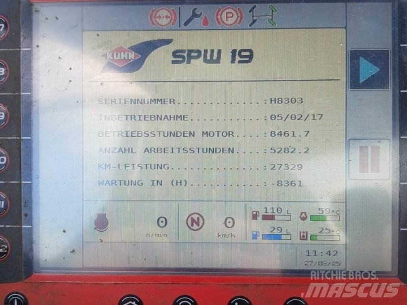 Kuhn SPW 19 Mixer feeders
