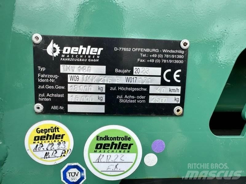 Oehler TMK 180 Tipper trailers