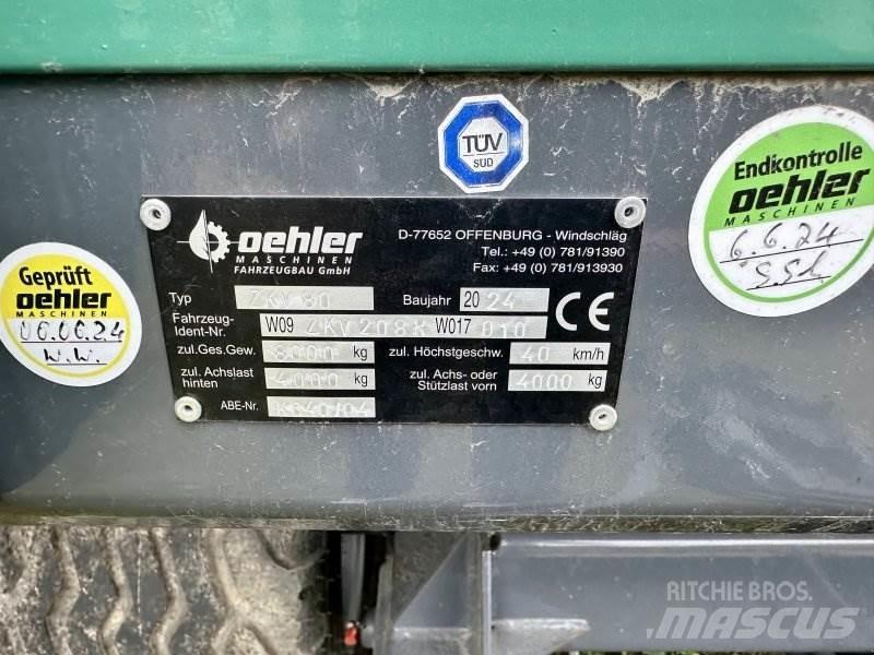 Oehler ZDK 80 Tipper trailers