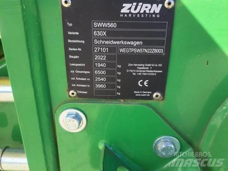 Zürn SWW 560 Combine harvester heads