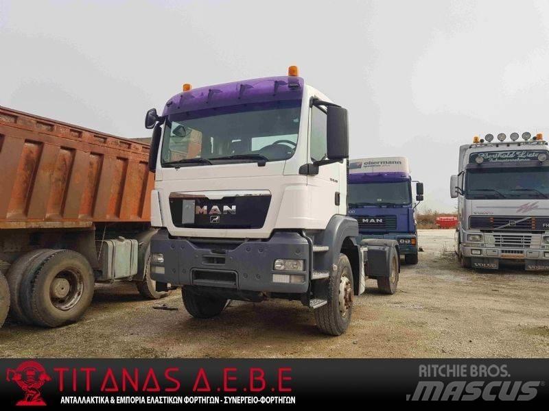 MAN 09 TGS 18.400 4X4 Tractor Units