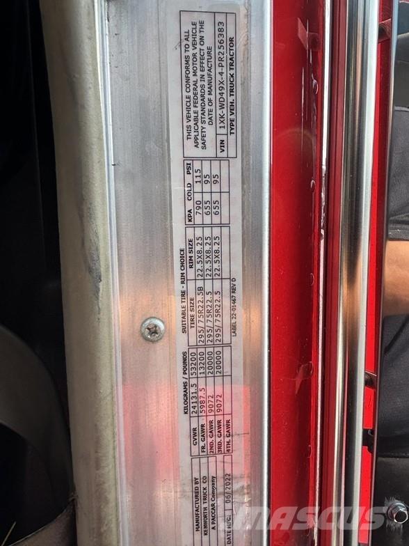 Kenworth W900 Tractor Units