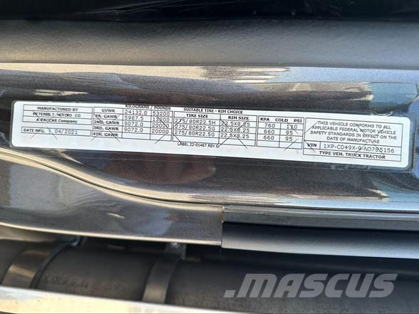 Peterbilt 567 Tractor Units