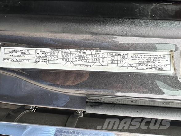 Peterbilt 567 Tractor Units