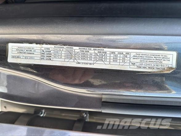 Peterbilt 567 Tractor Units