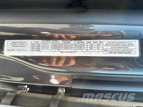 Peterbilt 567 Tractor Units