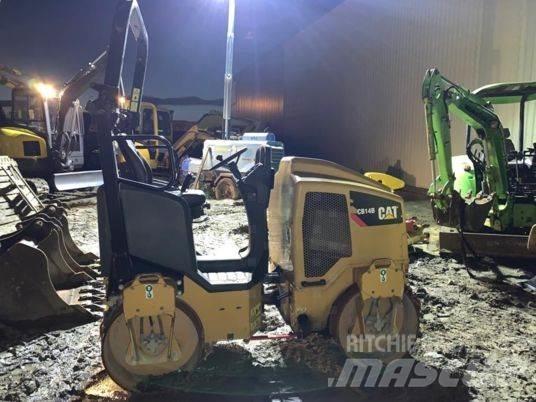CAT CB14B Twin drum rollers