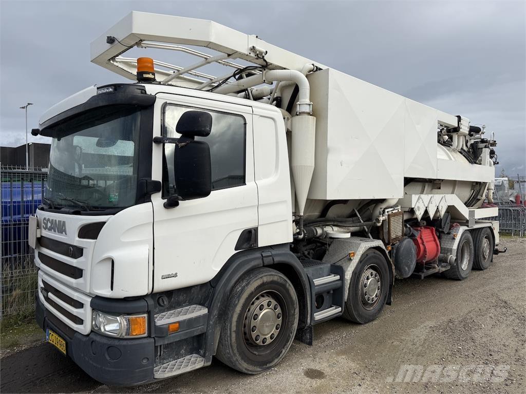 Scania P450 Euro6 Combi / vacuum trucks