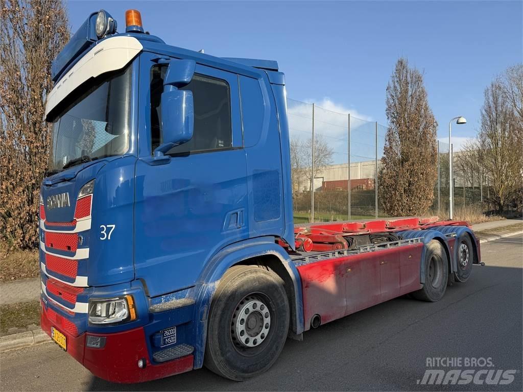 Scania R500 Cable lift demountable trucks