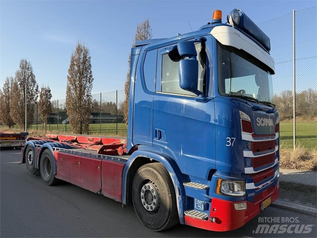 Scania R500 Cable lift demountable trucks