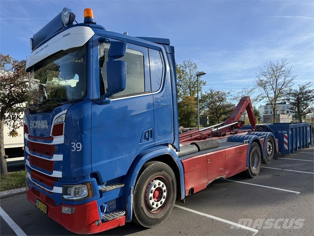 Scania R500 Cable lift demountable trucks