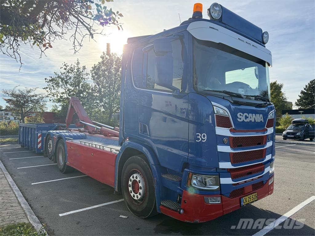 Scania R500 Cable lift demountable trucks