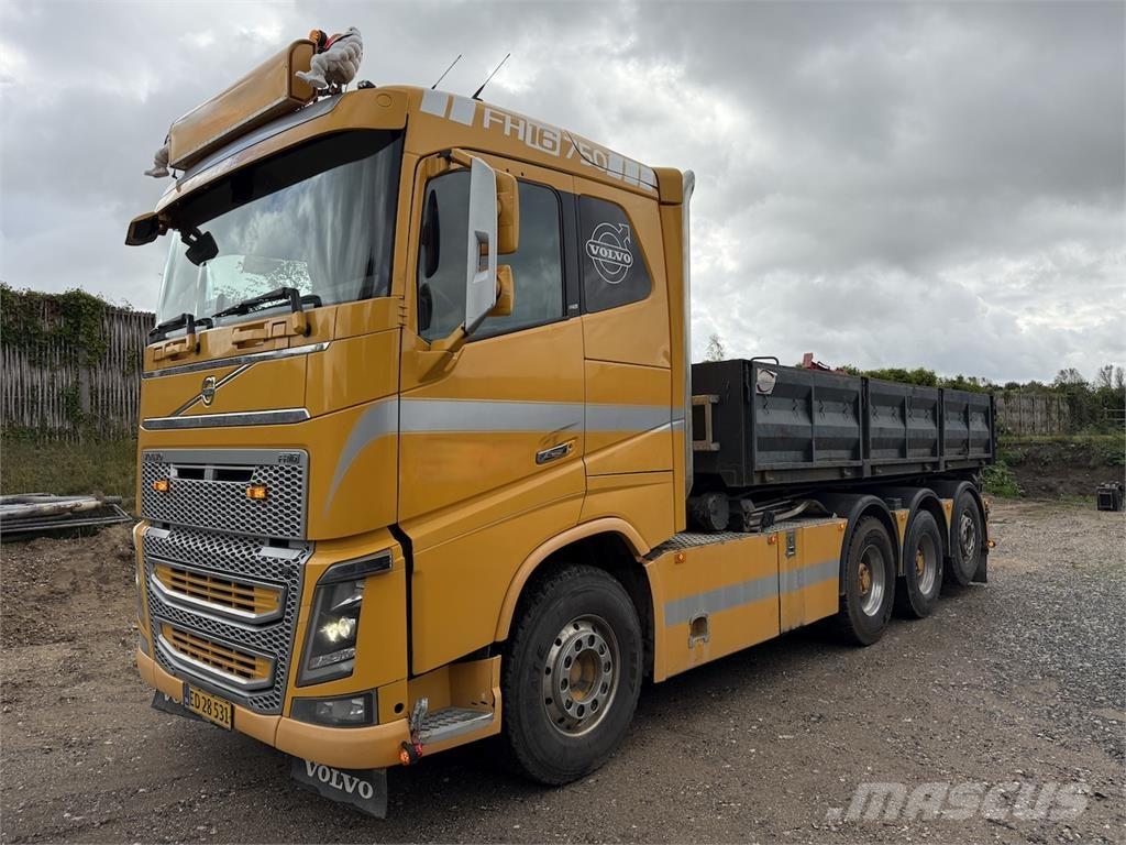 Volvo FH16 750hk Cable lift demountable trucks