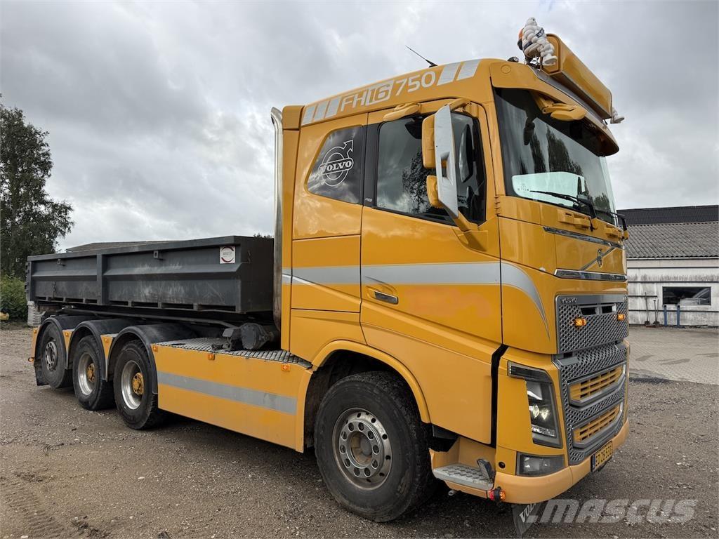 Volvo FH16 750hk Cable lift demountable trucks